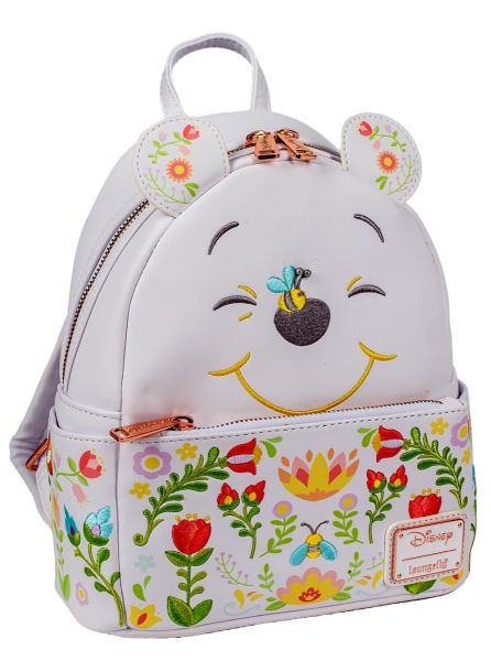 Loungefly Winnie The Pooh: Cosplay Folk Floral Mini Backpack