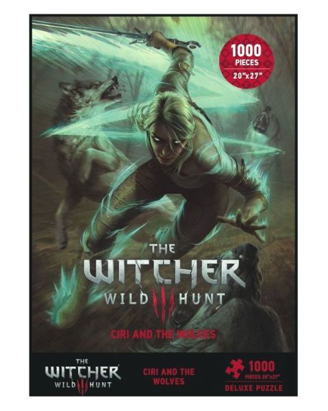 Witcher 3: Ciri and the Wolves Wild Hunt Puzzle