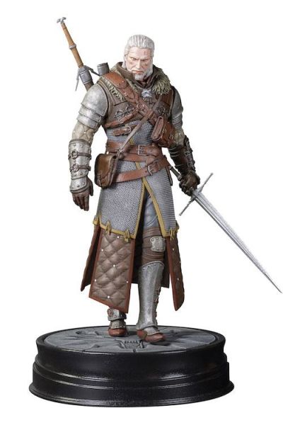 Witcher 3 Wild Hunt : Statue PVC Geralt Grand Maître Ursine (24 cm) Précommande