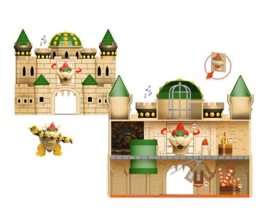 World of Nintendo: Bowser Castle Super Mario Deluxe Playset Preorder