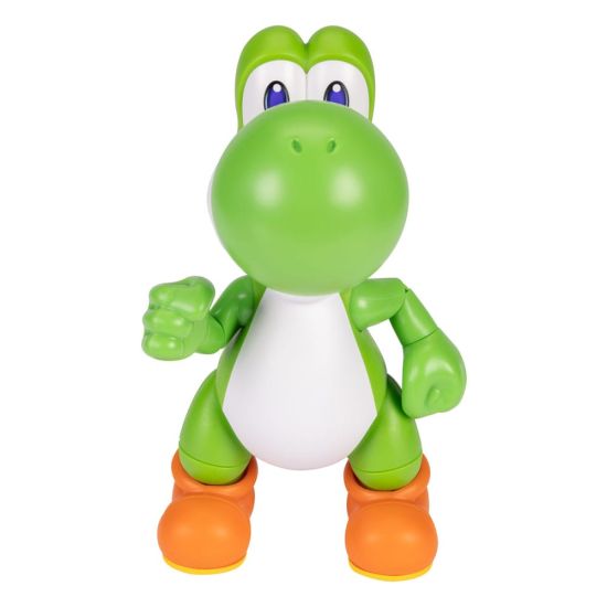Le monde de Nintendo : c'est parti ! Yoshi ! Figurine parlante (36 cm)