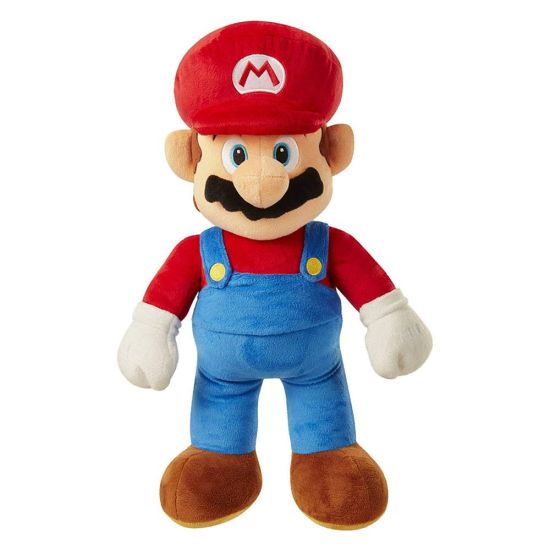 World of Nintendo : Figurine en peluche Super Mario Jumbo (50 cm) Précommande