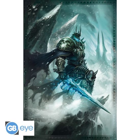 World of Warcraft : Affiche du roi-liche (91.5 x 61 cm) Précommande