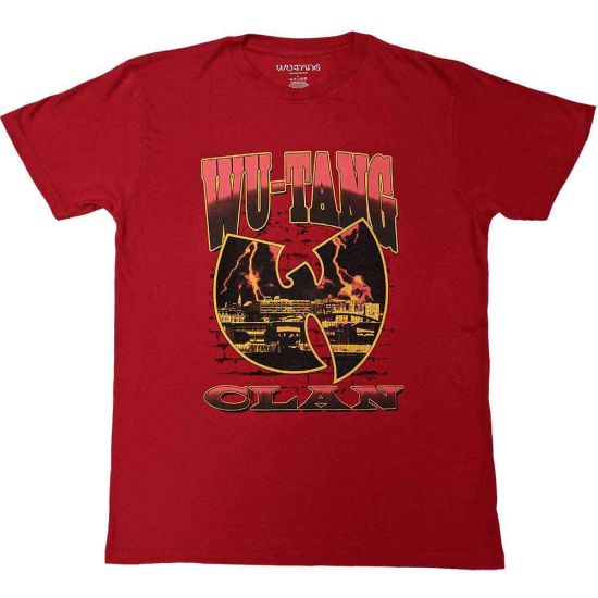Wu-Tang Clan: Brick Wall - Red T-Shirt