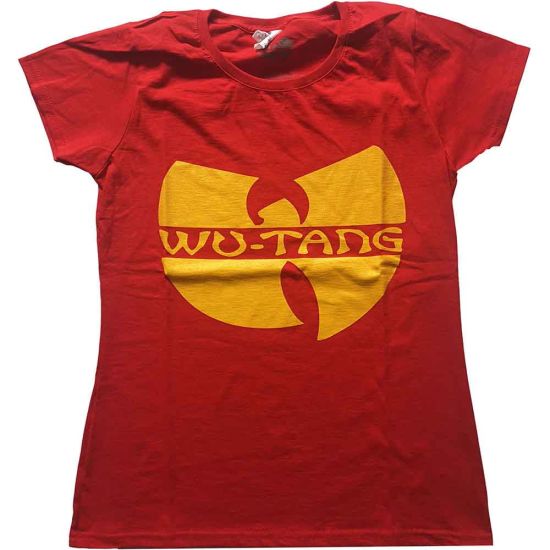 Wu-Tang Clan: Logo - Ladies Red T-Shirt