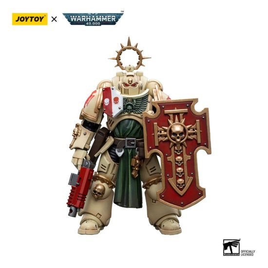 Warhammer 40,000 : Figurine JoyToy - Vétéran Dark Angels Bladeguard (échelle 1/18)