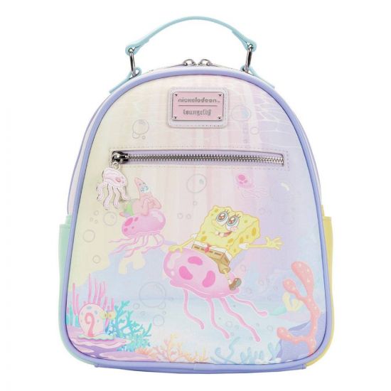 Spongebob Squarepants: Pastel Jellyfishing Loungefly Mini Backpack