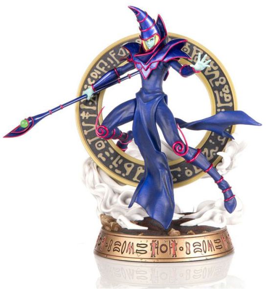 Yu-Gi-Oh!: Dark Magician (blauwe variant) First4Figures-standbeeld vooraf bestellen