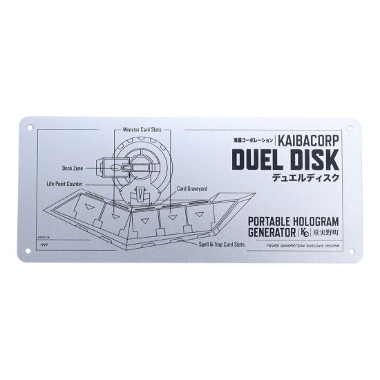 Yu-Gi-Oh!: Duel Disk Schematic Tin Sign Preorder