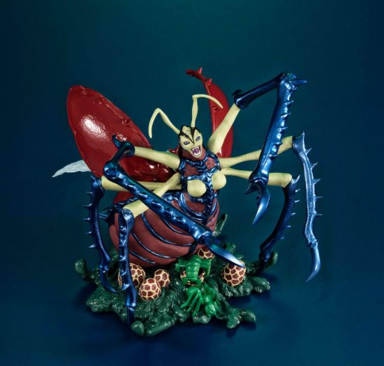 Yu-Gi-Oh!: Estatua de PVC de la Crónica de los Monstruos de la Reina de los Insectos (12 cm) Reserva