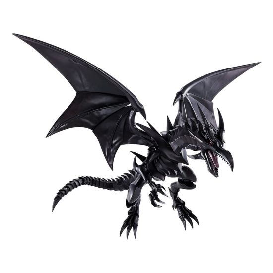 Yu-Gi-Oh! : Figurine d'action SH Monster Arts du dragon noir aux yeux rouges (22 cm) Précommande