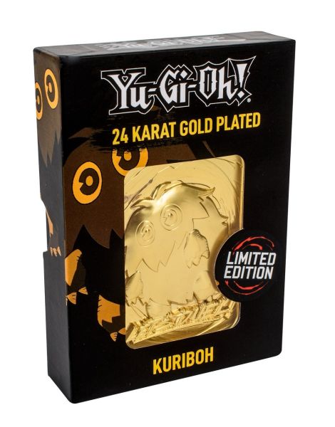 Yu-Gi-Oh!: Kuriboh Limited Edition 24K Gold Plated Metal Card