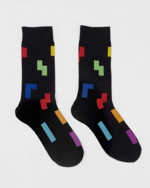 Tetris: Tetromino Pattern Socks