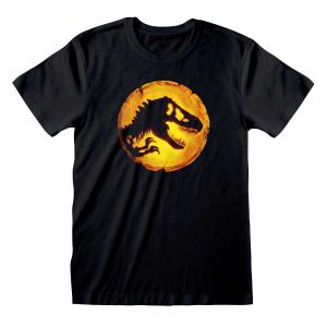 Jurassic World: Dominion Amber Logo T-Shirt