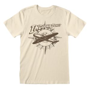 Indiana Jones: Plane And Compass T-Shirt