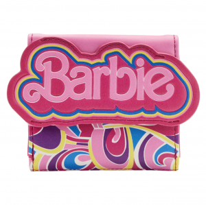 Loungefly Cartera con solapa del 30.º aniversario de Barbie Totally Hair