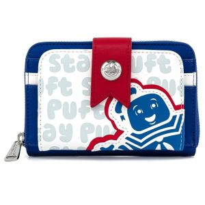 Loungefly Ghostbusters Stay Puft Marshmallow Man Zip Around Wallet