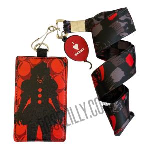 Loungefly IT Pennywise Lanyard with Cardholder