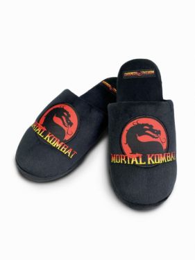 Mortal Kombat: Dragon Logo Slippers