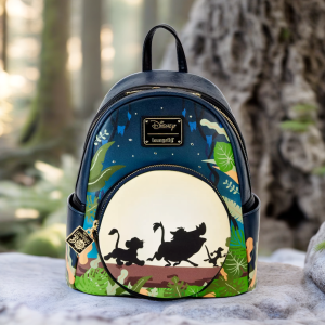 Loungefly: Disney Lion King 30th Anniversary Hakuna Matata Silhouette Mini Backpack Preorder