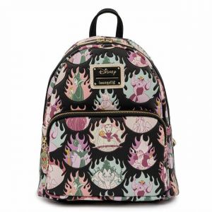 Disney: Villains Pastel Flames Loungefly Mini Backpack