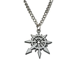 Warhammer 40,000: Faction Icon Chaos Undivided Necklace Preorder