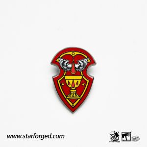 Warhammer 40,000: Heraldries of Chapters Blood Angels Pin Badge Preorder