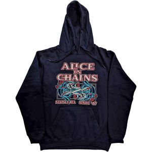 Alice In Chains: Totem Fish - Navy Blue Pullover Hoodie