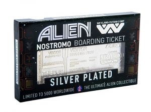 Alien: Limited Edition .999 Silver Plated Nostromo Boarding Ticket