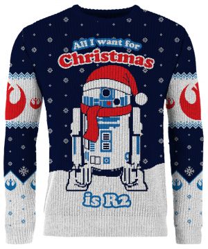 Star Wars: All I Want For Christmas Is R2 Christmas Jumper