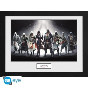 Assassin's Creed: Impresión enmarcada "Personajes" (30x40cm) Reserva