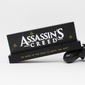 Assassin's Creed : Logo lumineux LED (22 cm) Précommande