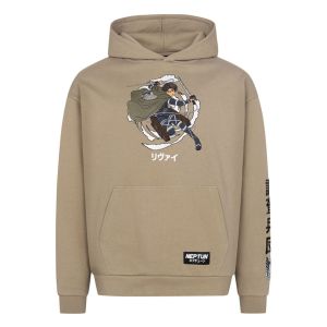 Attack on Titan: Hooded Sweater Graphic Khaki