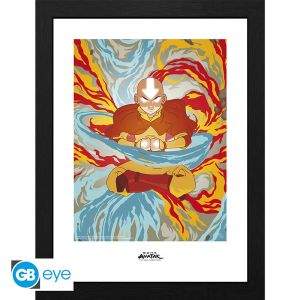 Avatar: "Aang Avatar State" Framed Print (30x40cm) Preorder