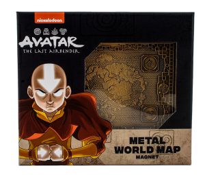 Avatar The Last Airbender: Metal-Weltkarte