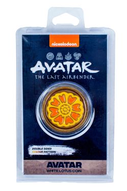 Avatar le dernier maître de l'air : pièce de monnaie du lotus blanc