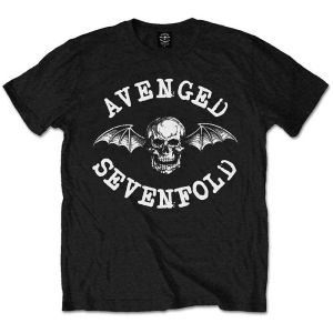 Avenged Sevenfold: Classic Death Bat - Black T-Shirt