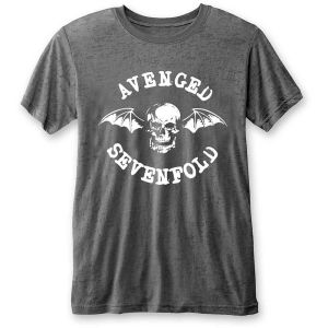 Avenged Sevenfold: Deathbat (Burnout) - Charcoal Grey T-Shirt
