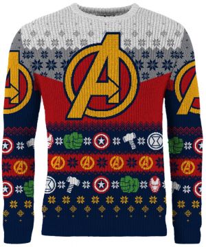 Avengers: Assemble Knitted Christmas Sweater/Jumper