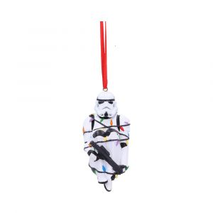 Star Wars: Stormtrooper In Fairy Lights Hanging Ornament Preorder