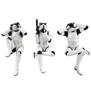 Originele Stormtrooper: Three Wise Sitting Stormtroopers vooraf besteld