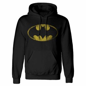 Batman: Distressed Jumbo Logo Hoodie