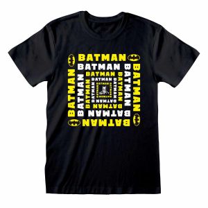 Batman: Batman Square Name T-Shirt