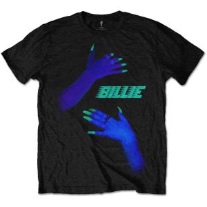 Billie Eilish: Hug - Black T-Shirt