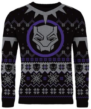 Black Panther: Wakandan Wishes Ugly Christmas Sweater