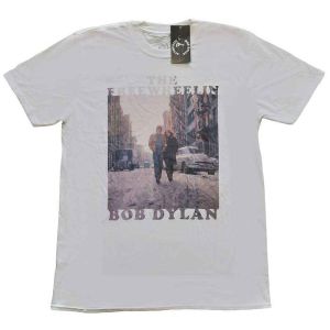 Bob Dylan: The Freewheelin' - White T-Shirt