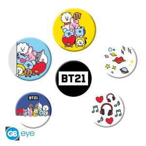 BT21: Mix Badge Pack Preorder