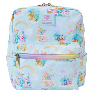 Loungefly: Carebears Cousins AOP Nylon Small Square Mini Backpack