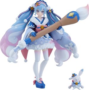 Personnage Vocal Série 01 : Hatsune Miku : Snow Miku Serene Winter Ver. Figurine Figma (13 cm) Précommande