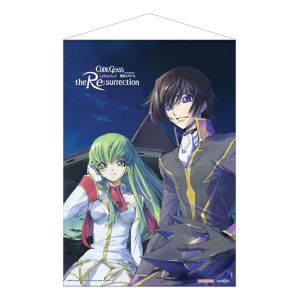 Code Geass: Lelouch of the Re;surrection Wallscroll (Lelouch and C.C.) 50x70 cm Preorder